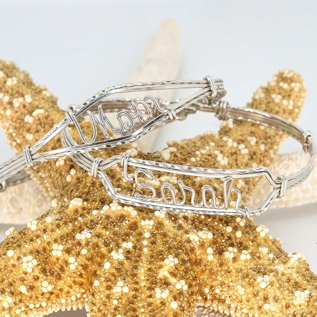 Mom Bracelet W/ Two 2 Children's Names, Personalized Gold & Silver Beaded Name  Bracelet, Custom Jewelry Gift for Mimi Gigi Nana Nonna Mother - Etsy Denmark